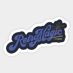 RetroMagic (Dark) Sticker